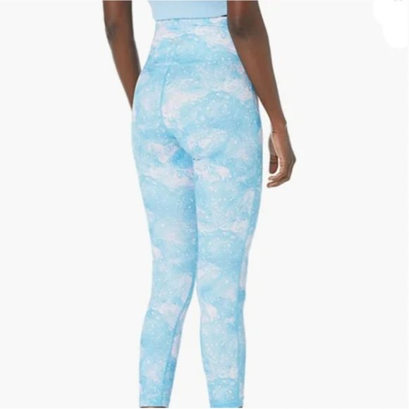 Juicy Couture Sports Bra Aurora Print Twist Back & High Waisted Leggings Size XL - Picture 5 of 16